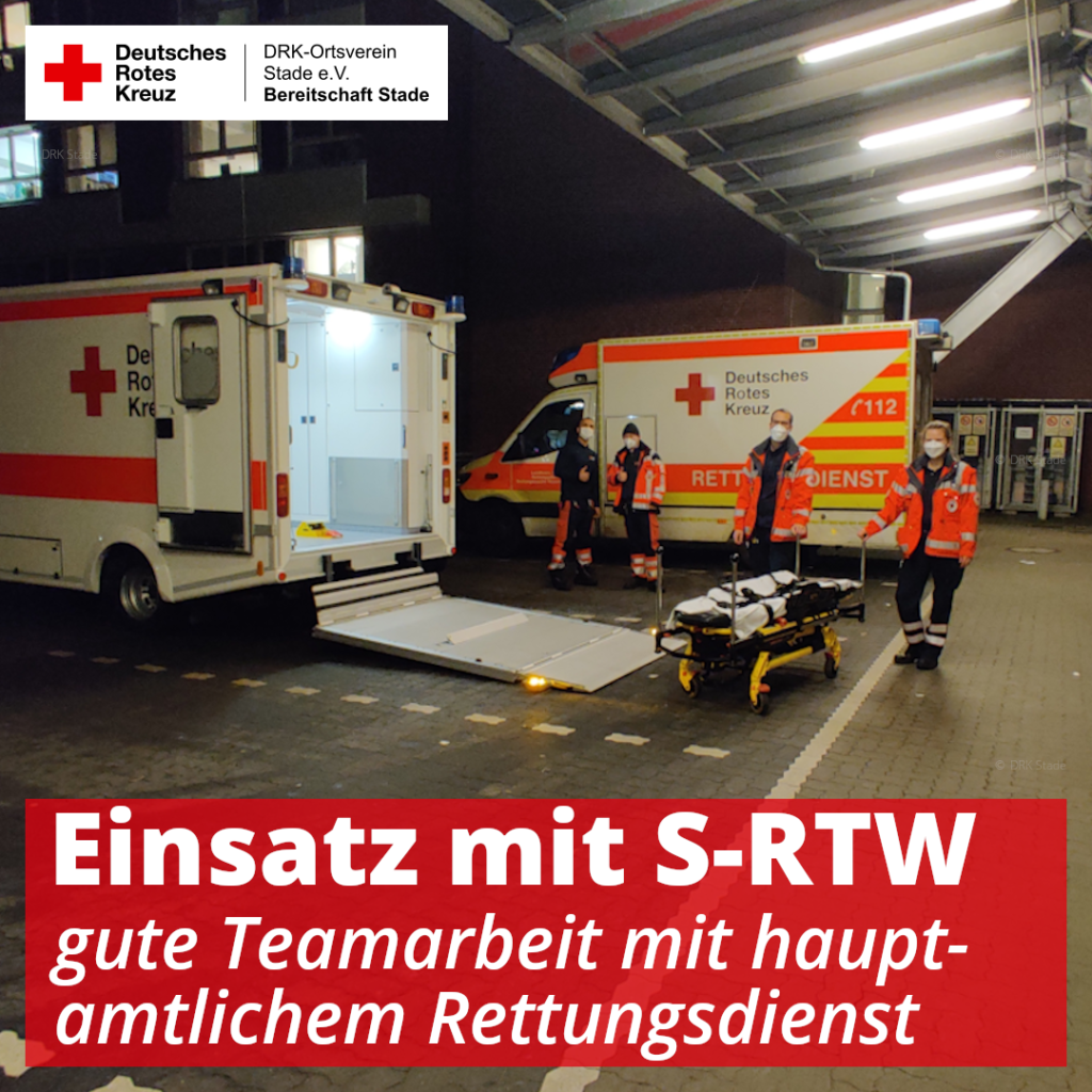 Einsatz für den S-RTW