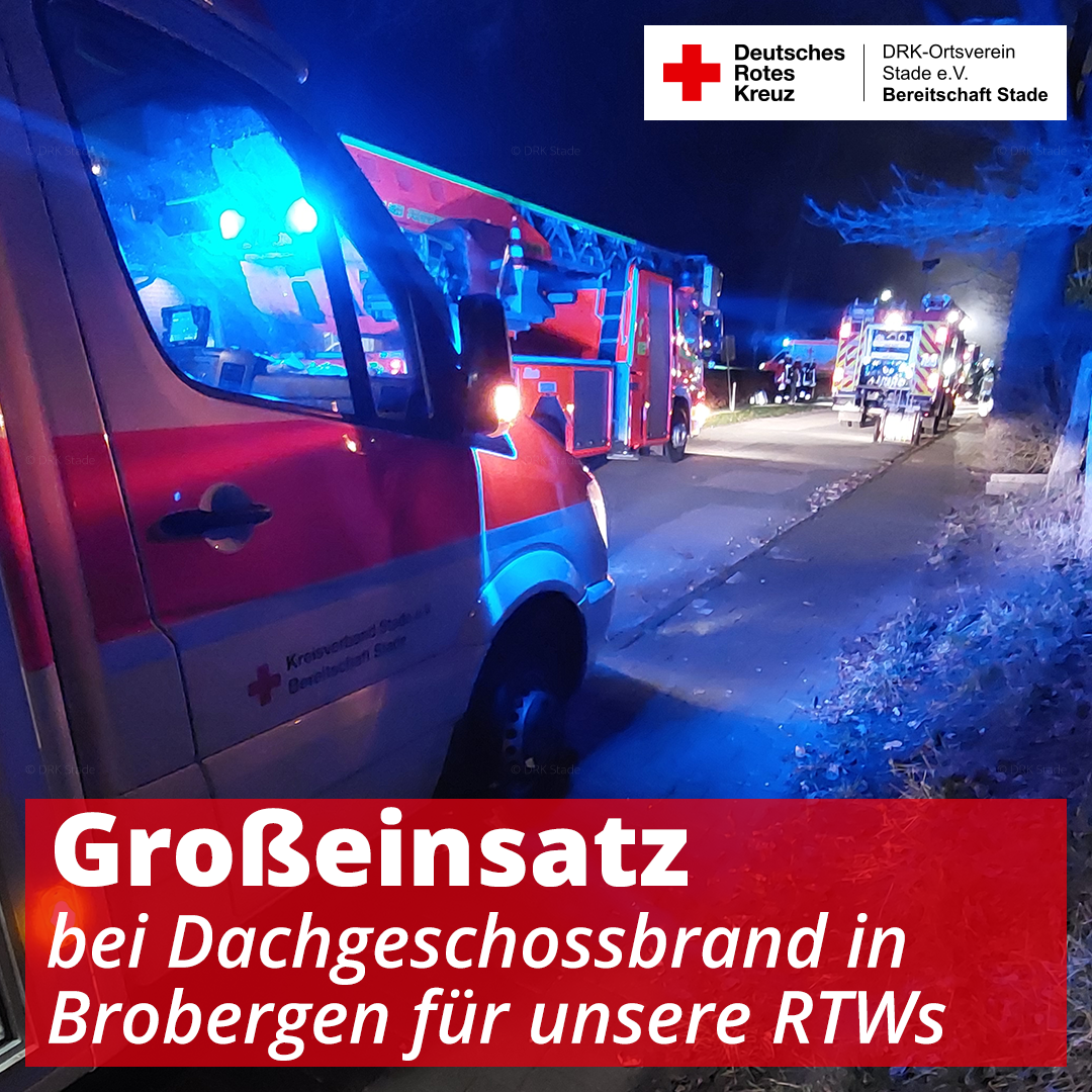 2022-03-02 - Dachgeschossbrand in Brobergen - 1 - mah