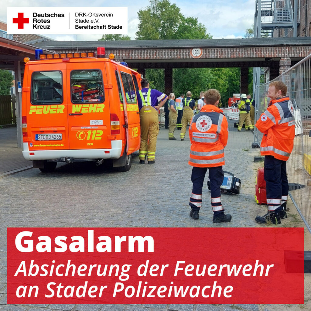 Gasalarm Polizeiwache Stade - 1