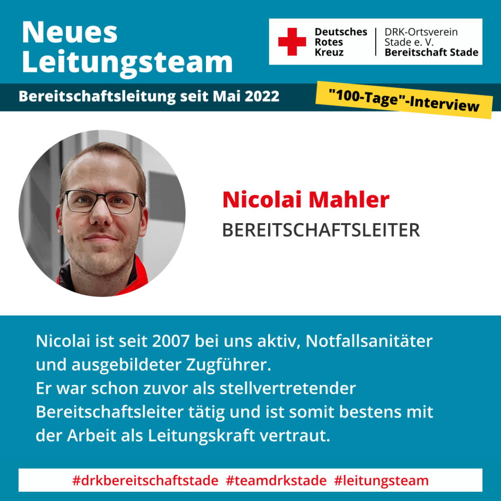 100 Tage-Interview mit Nicolai Mahler